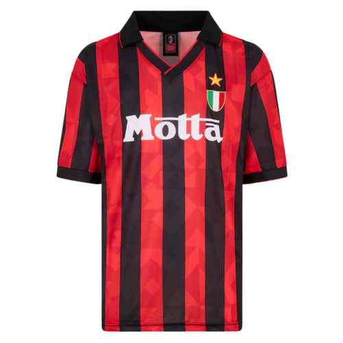 1993/94 AC Milan Home Jersey Baresi #6 - Retro Soccer Jersey