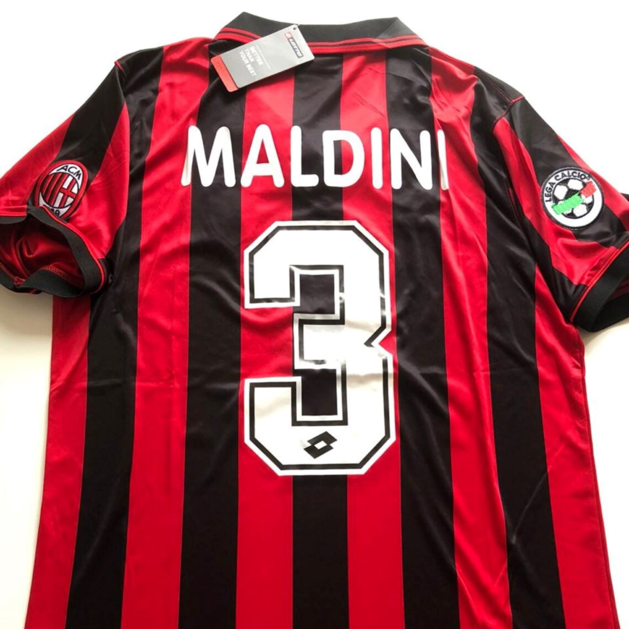 1996/97 AC Milan Home Jersey - Retro Soccer Jersey