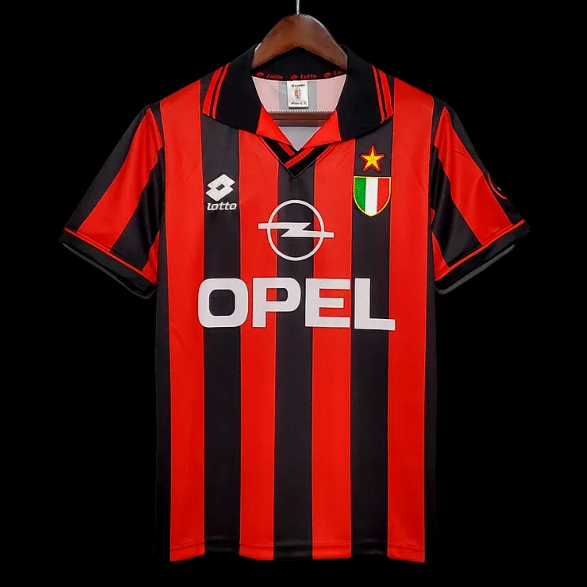 1996/97 AC Milan Home Jersey - Retro Soccer Jersey
