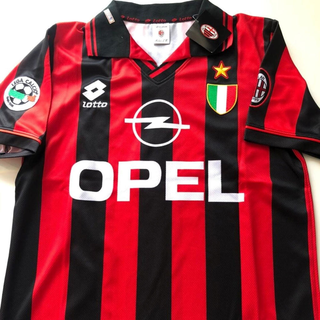 1996/97 AC Milan Home Jersey - Retro Soccer Jersey
