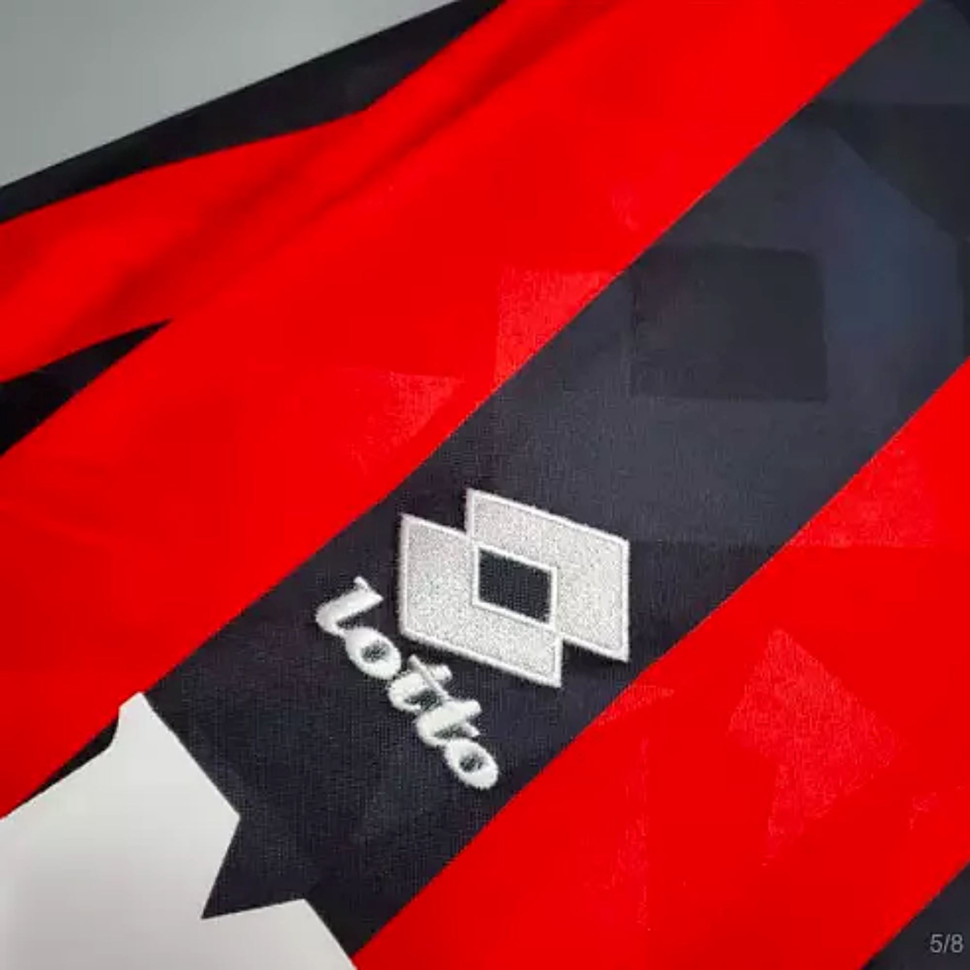 1993/94 AC Milan Home Jersey Maldini #3 - Retro Soccer Jersey