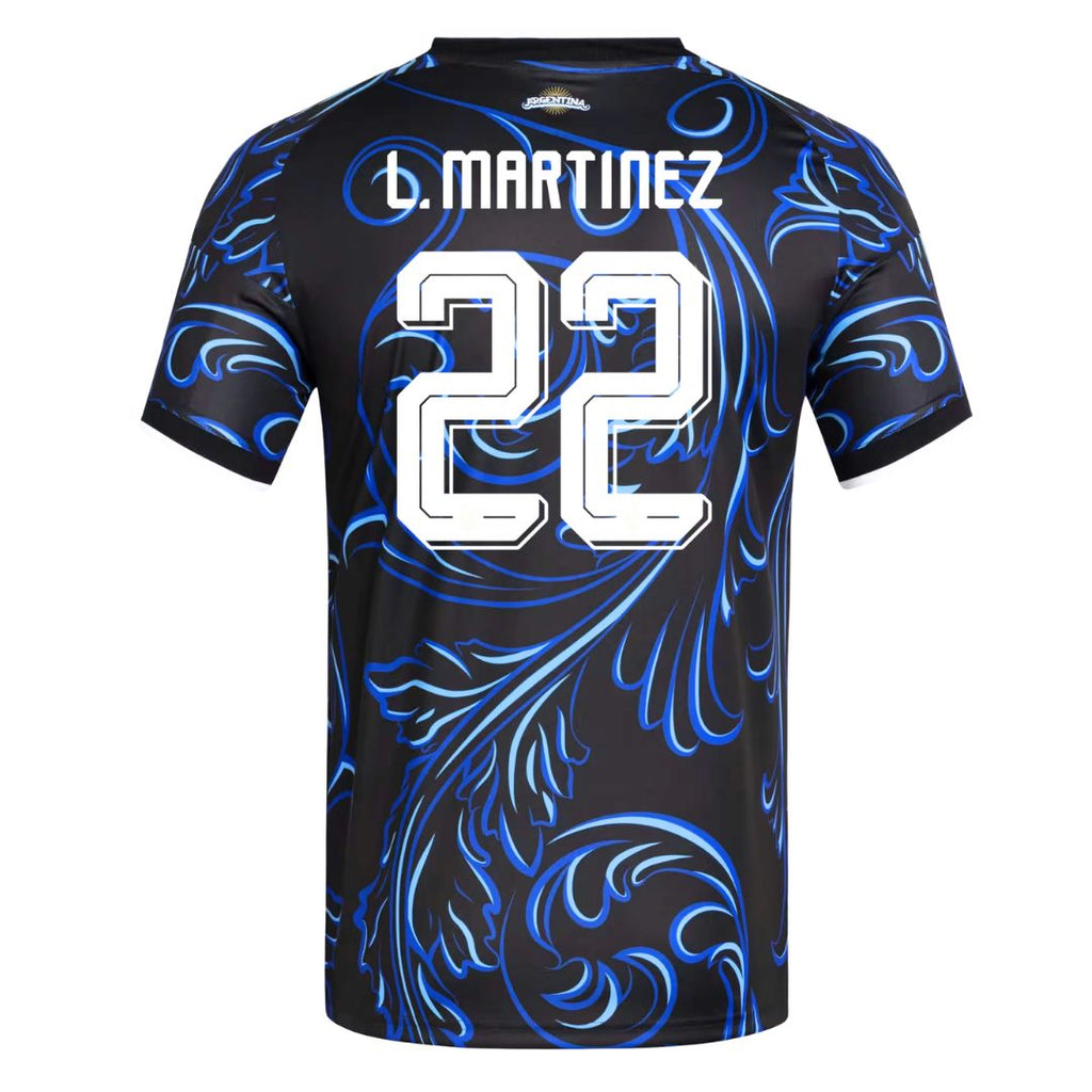 Argentina 2026 Away Jersey – Lautaro Martinez 22 - Retro Soccer Jersey