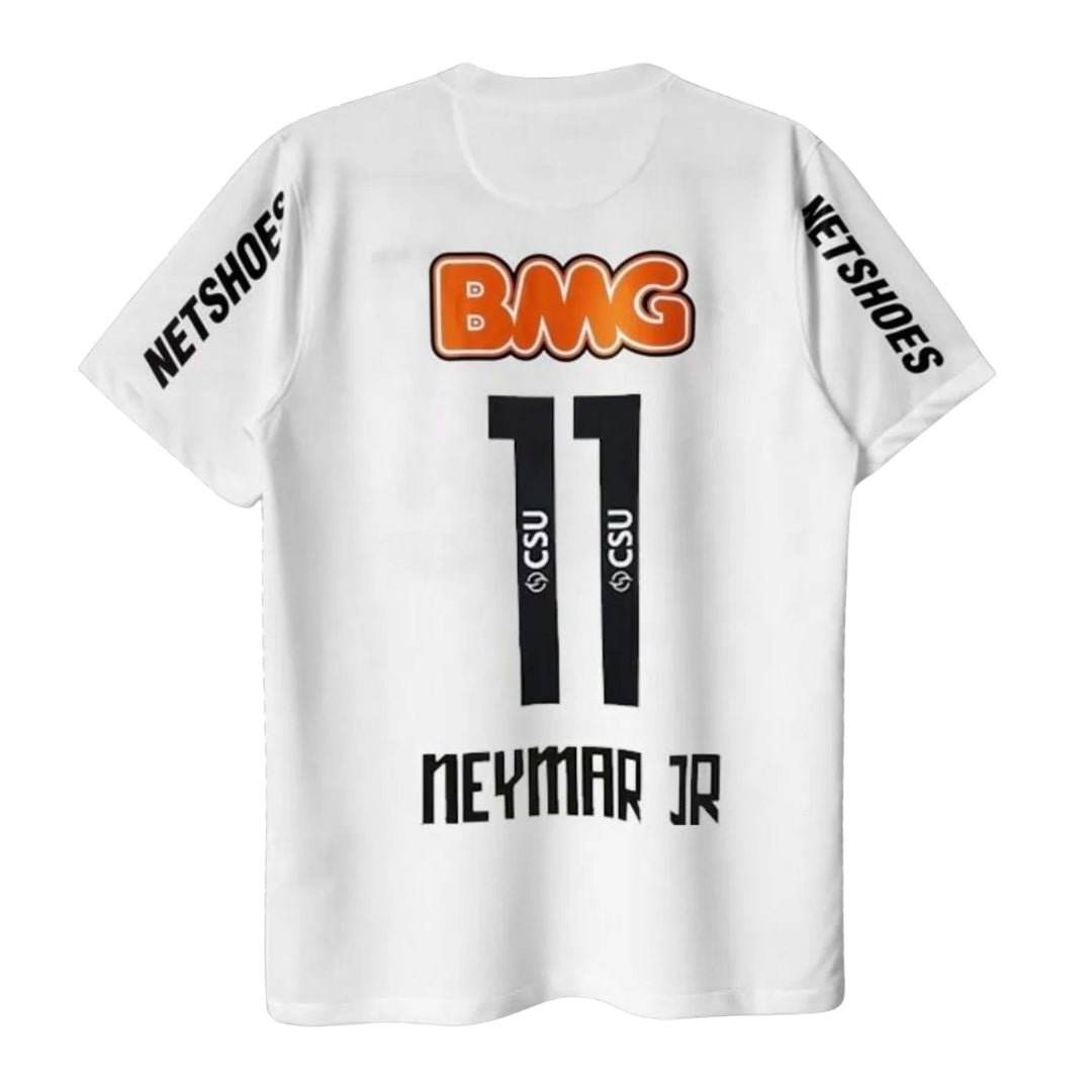 Neymar Jr. Santos FC Home Jersey 2011/12 - Retro Soccer Jersey