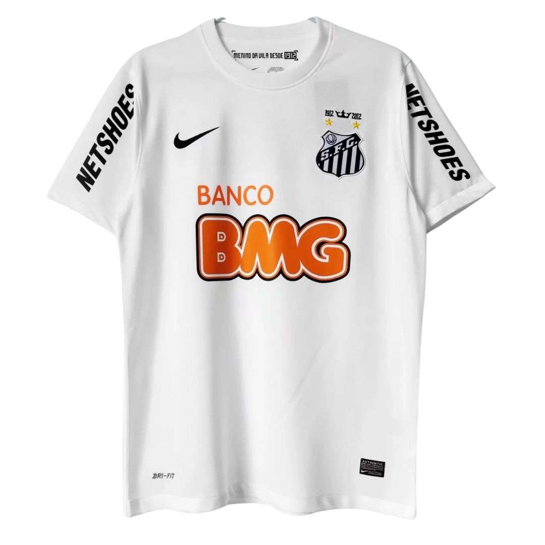 Neymar Jr. Santos FC Home Jersey 2011/12 Kids - Retro Soccer Jersey