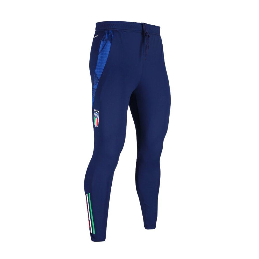 Italy FIGC White Quarter Zip Drill Tracksuit 24/25 - Retro Tracksuit