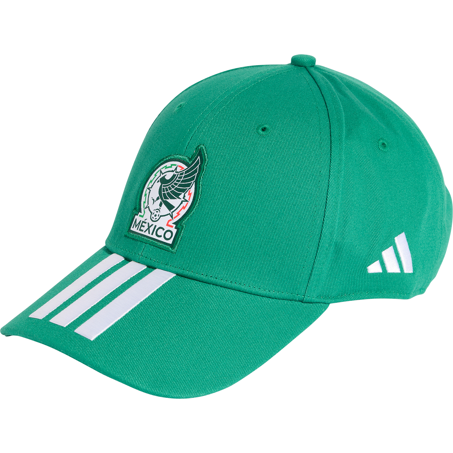 WC26 Mexico 3 Stripe Baseball Cap - Sports Cap