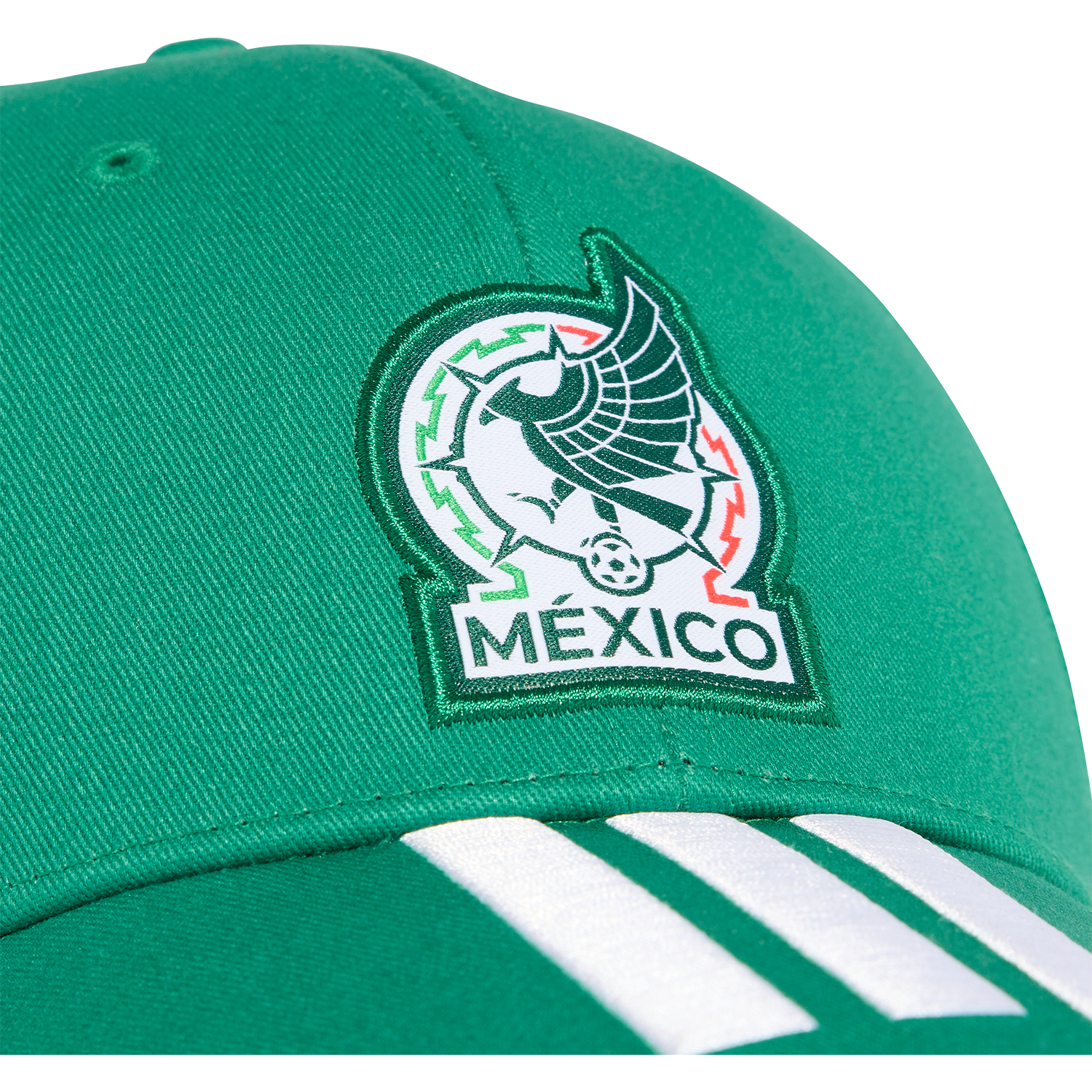 WC26 Mexico 3 Stripe Baseball Cap - Sports Cap