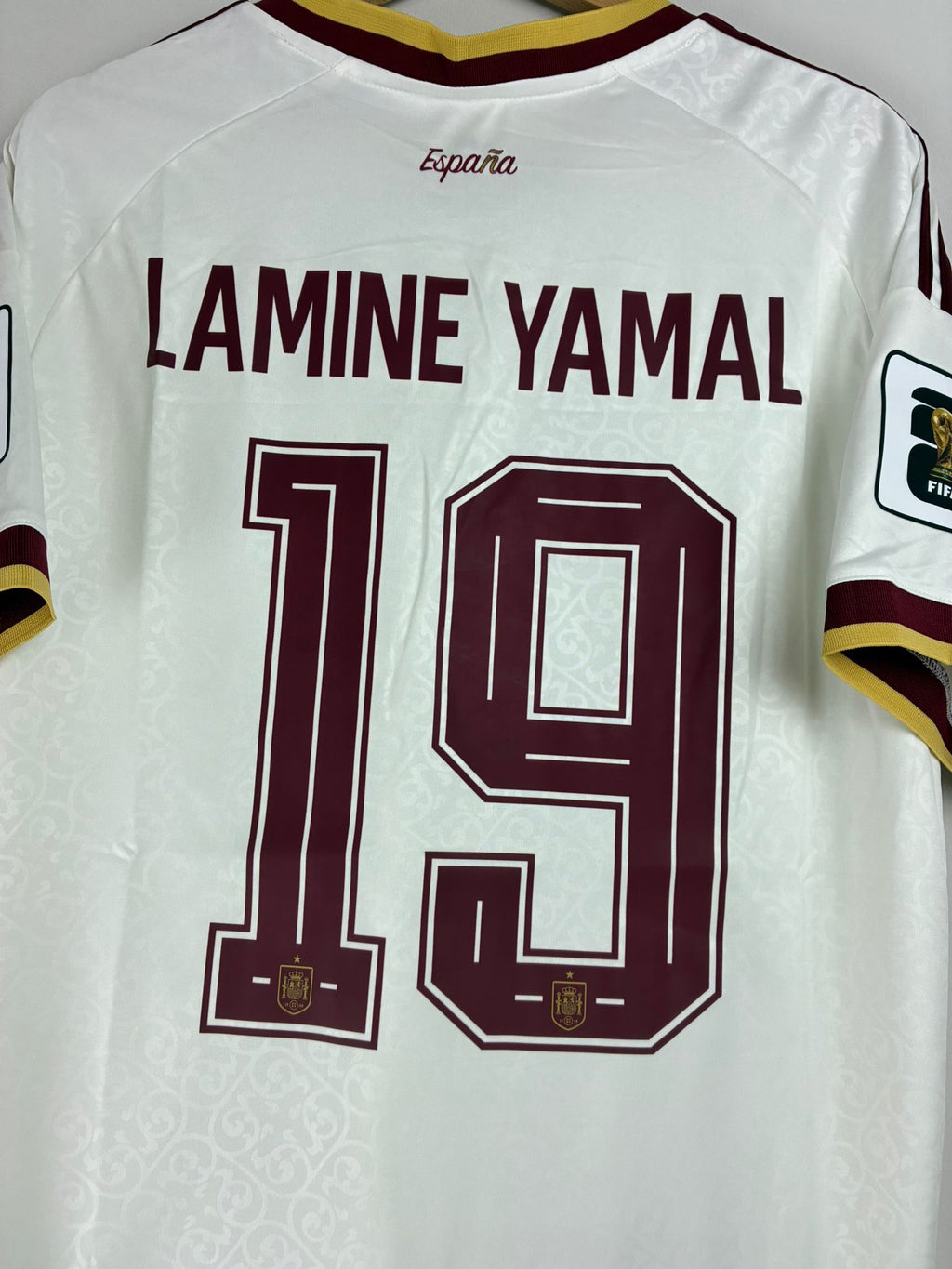 Spain 2025-26 Away Lamine Yamal Jersey