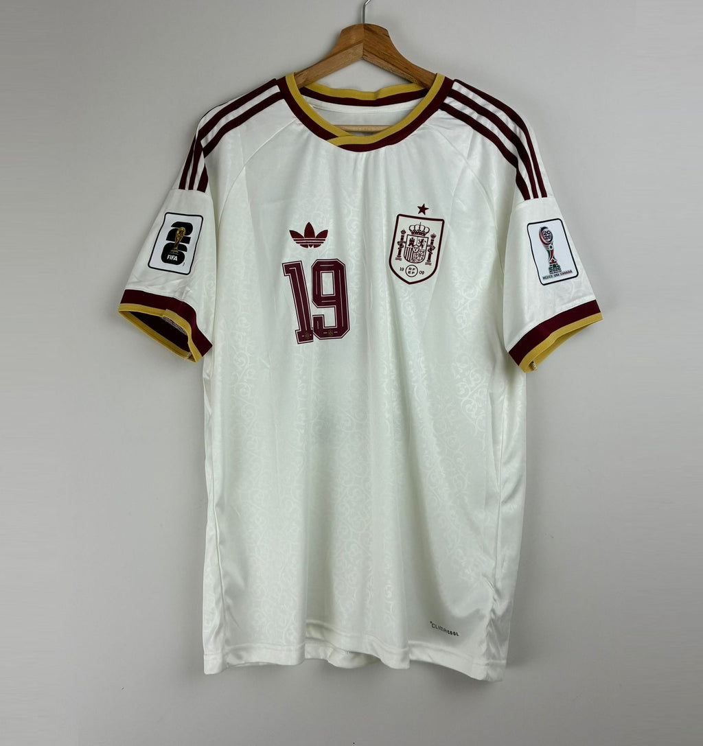 Spain 2025-26 Away Lamine Yamal Jersey