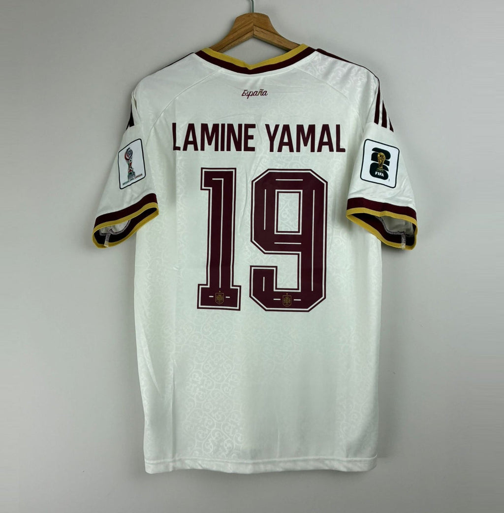 Spain 2025-26 Away Lamine Yamal Jersey
